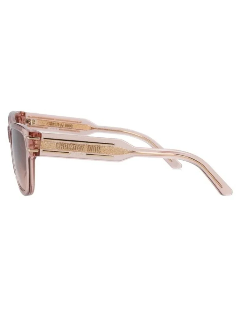 Dior Side Logo Square Frame Sunglasses Eyewear